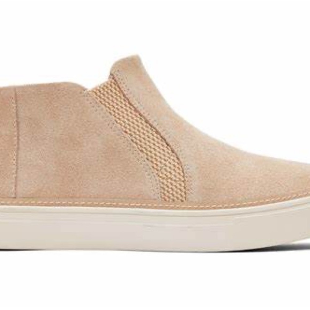 TOMS BRYCE tan suede booties sneakers shoes size 9 - Picture 10 of 12